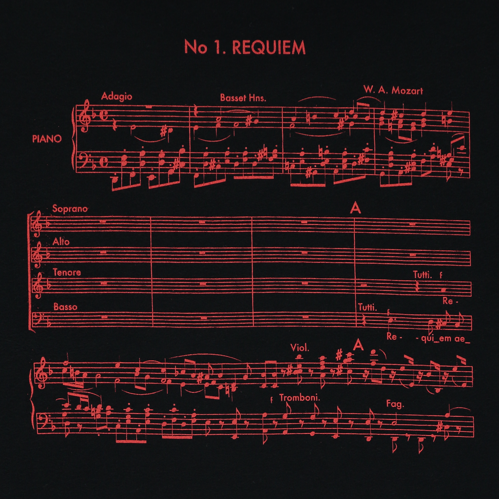 Signature Requiem Tee - Black