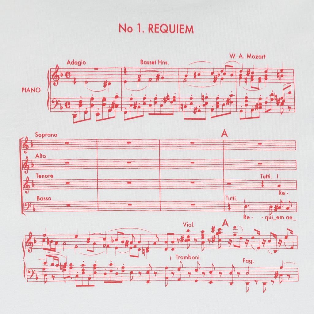 Signature Requiem Tee - White